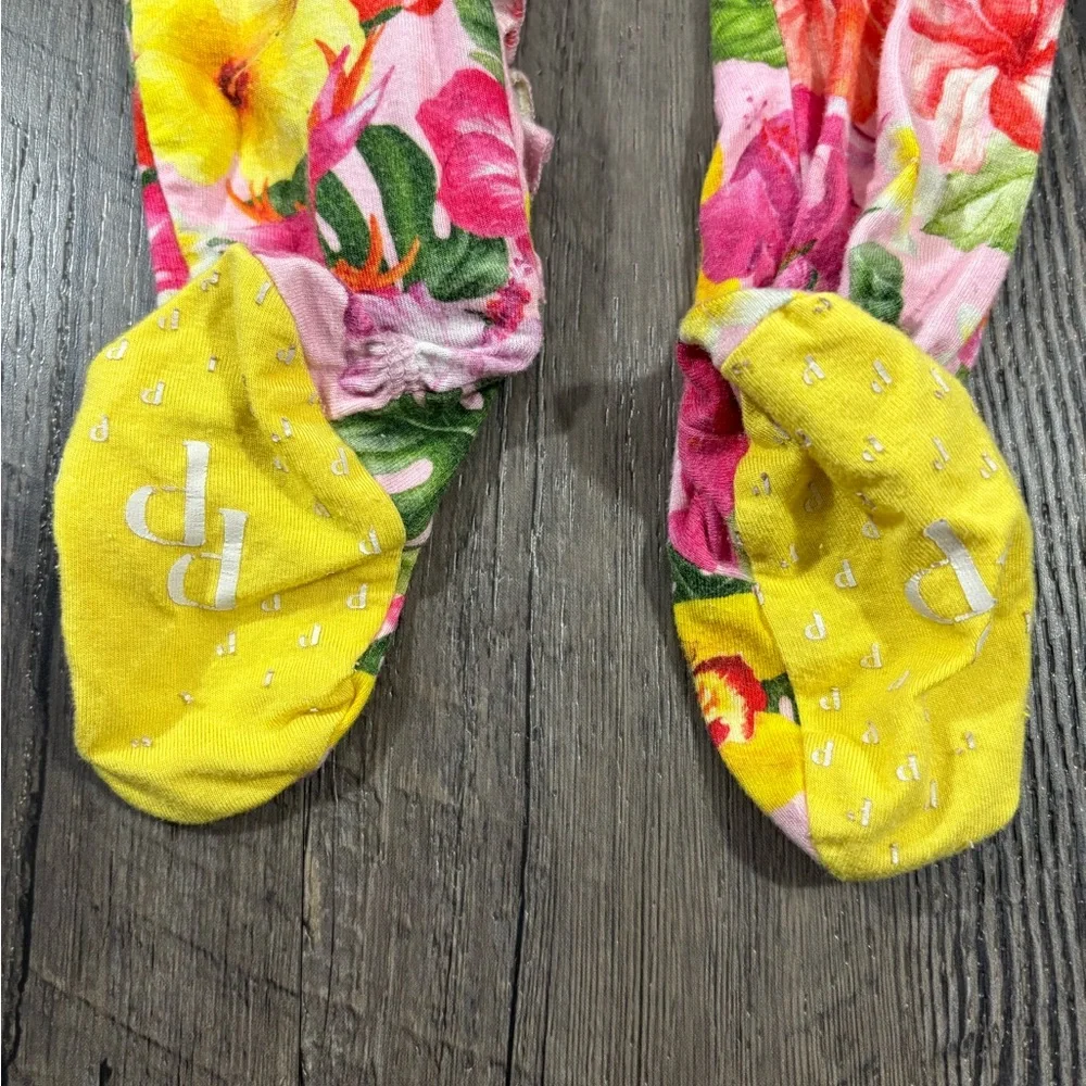 POSH PEANUT Malana Ruffled Footie One-Piece